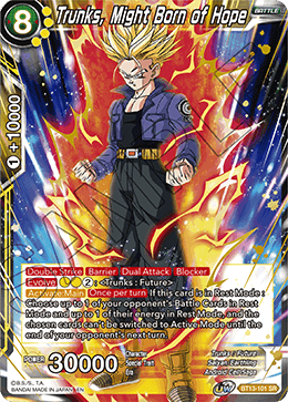 Trunks, Might Born of Hope [BT13-101]
