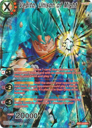 Vegito, Unison of Might (SPR) [BT10-003]