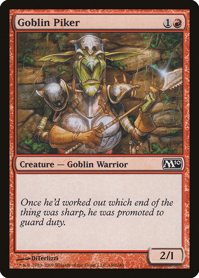 Goblin Piker [Magic 2010]