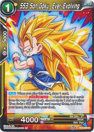 SS3 Son Goku, Ever-Evolving [BT8-069]