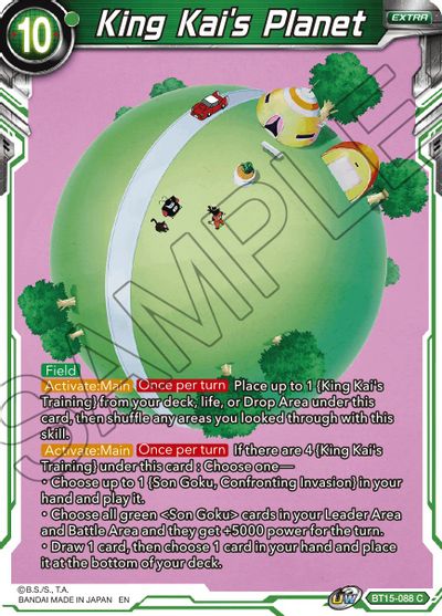 King Kai's Planet [BT15-088]