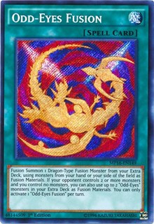 Odd-Eyes Fusion [MP16-EN149] Secret Rare