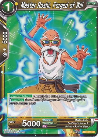 Master Roshi, Forged of Will [TB1-076]