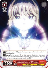 Sakura: Key of Dreams (CCS/WX01-T12 TD) [Cardcaptor Sakura: Clear Card]