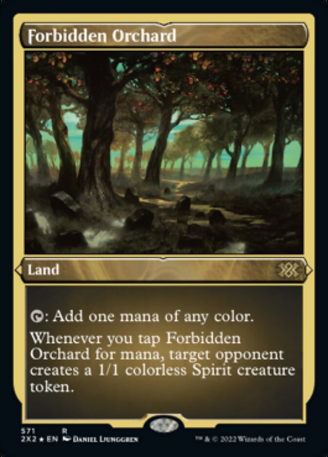Forbidden Orchard (Foil Etched) [Double Masters 2022]