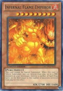 Infernal Flame Emperor [WCPP-EN011] Rare
