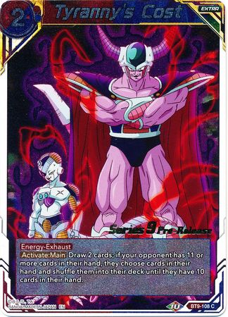 Tyranny's Cost [BT9-108]