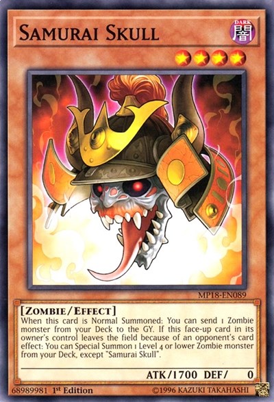 Samurai Skull [MP18-EN089] Common