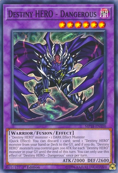 Destiny HERO - Dangerous [MP18-EN100] Common