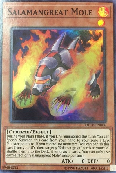 Salamangreat Mole [OP10-EN006] Super Rare