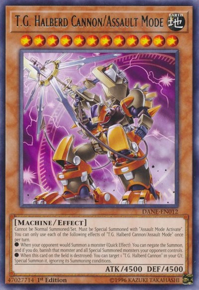 T.G. Halberd Cannon/Assault Mode [DANE-EN012] Rare