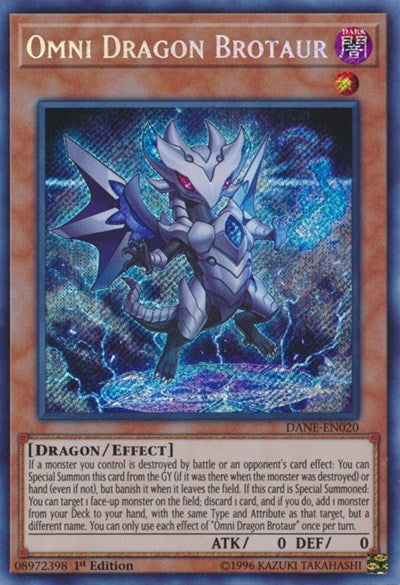 Omni Dragon Brotaur [DANE-EN020] Secret Rare