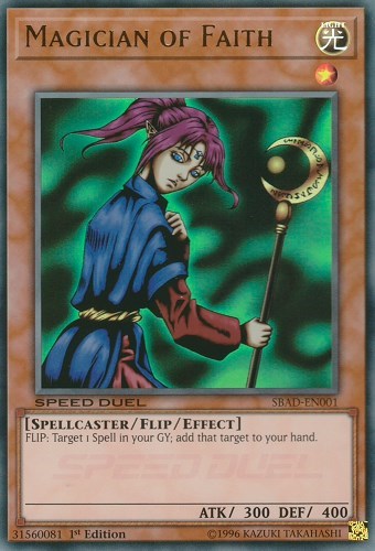 Magician of Faith [SBAD-EN001] Ultra Rare