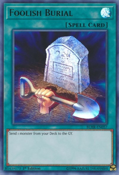 Foolish Burial [BLHR-EN057] Ultra Rare