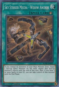 Sky Striker Mecha - Widow Anchor [BLHR-EN092] Secret Rare