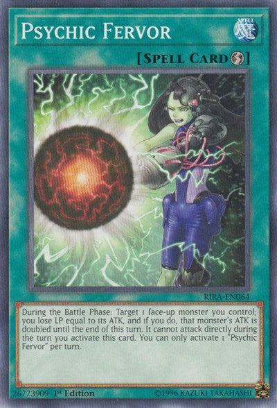Psychic Fervor [RIRA-EN064] Common