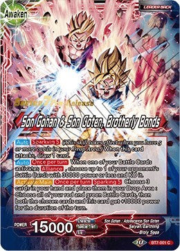 Son Gohan // Son Gohan & Son Goten, Brotherly Bonds (Assault of the Saiyans) [BT7-001_PR]