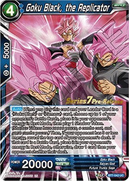 Goku Black, the Replicator (Assault of the Saiyans) [BT7-042_PR]