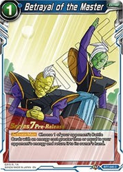 Betrayal of the Master (Assault of the Saiyans) [BT7-045_PR]