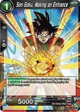 Son Goku, Making an Entrance (Assault of the Saiyans) [BT7-100_PR]