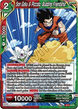 Son Goku & Piccolo, Budding Friendship (Assault of the Saiyans) [BT7-112_PR]