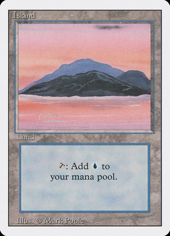 Island (Sunset / Signature on Left) [Revised Edition]