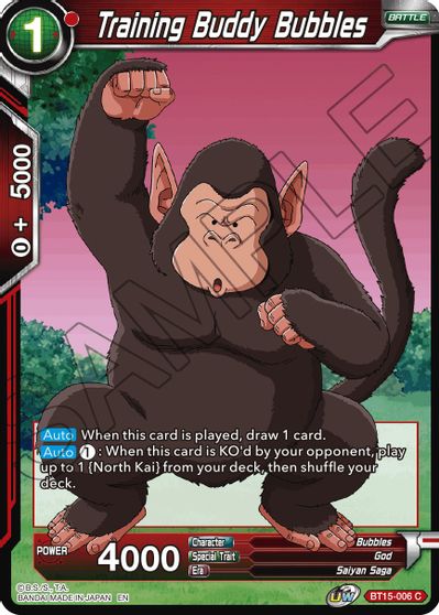 Training Buddy Bubbles [BT15-006]