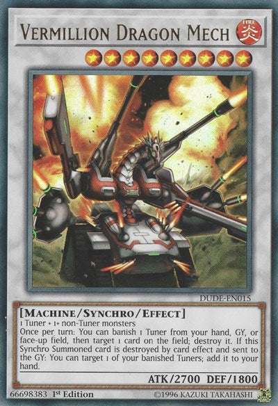 Vermillion Dragon Mech [DUDE-EN015] Ultra Rare