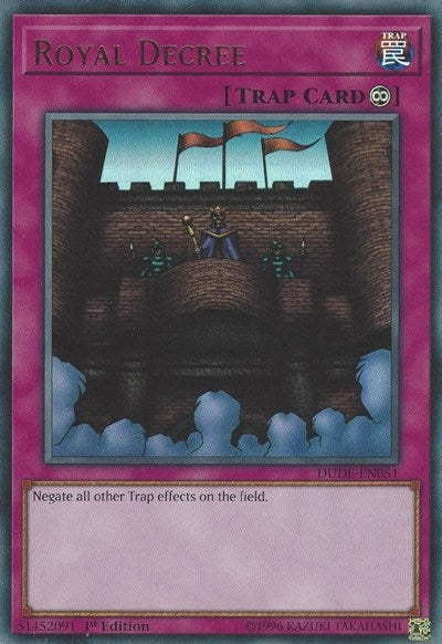 Royal Decree [DUDE-EN051] Ultra Rare