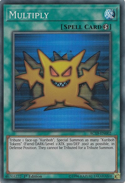 Multiply [AC19-EN002] Super Rare