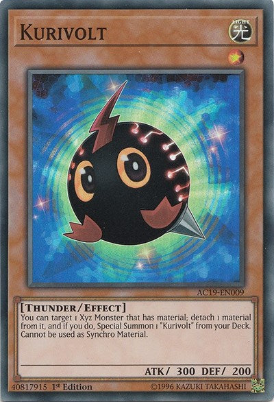 Kurivolt [AC19-EN009] Super Rare