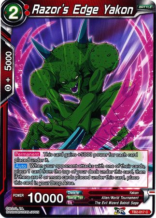 Razor's Edge Yakon [TB2-017]
