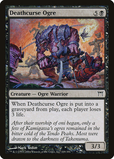 Deathcurse Ogre [Champions of Kamigawa]