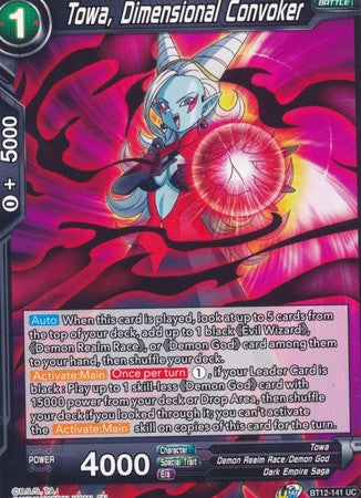Towa, Dimensional Convoker [BT12-141]