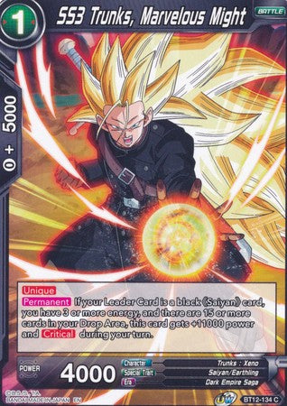 SS3 Trunks, Marvelous Might [BT12-134]