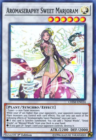 Aromaseraphy Sweet Marjoram [CHIM-EN034] Super Rare