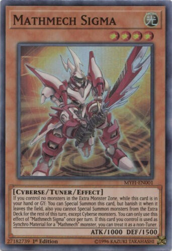 Mathmech Sigma [MYFI-EN001] Super Rare