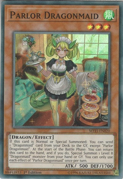 Parlor Dragonmaid [MYFI-EN020] Super Rare