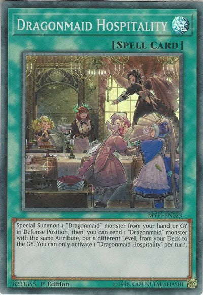 Dragonmaid Hospitality [MYFI-EN023] Super Rare