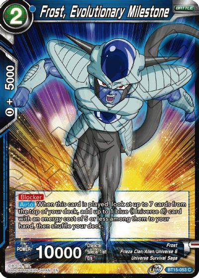 Frost, Evolutionary Milestone [BT15-053]