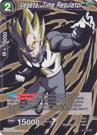 Vegeta, Time Regulator (Alternate Art) [P-142]