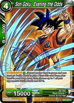 Son Goku, Evening the Odds [DB2-066]