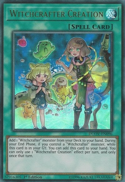 Witchcrafter Creation [DUOV-EN096] Ultra Rare