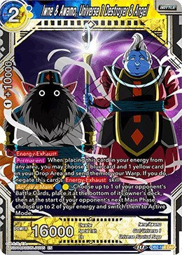 Iwne & Awamo, Universe 1 Destroyer & Angel [DB2-168]
