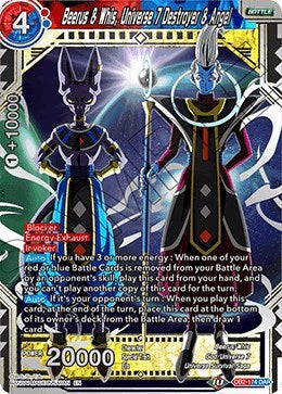 Beerus & Whis, Universe 7 Destroyer & Angel [DB2-174]