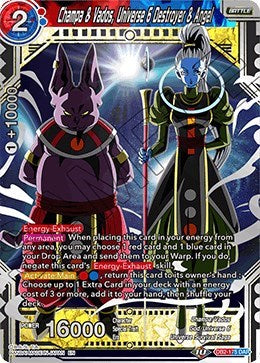 Champa & Vados, Universe 6 Destroyer & Angel [DB2-175]