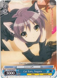 Cat Ears, Nagato (SY/W08-E092 C) [The Melancholy of Haruhi Suzumiya]