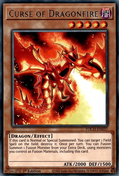 Curse of Dragonfire [TOCH-EN037] Rare