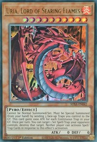 Uria, Lord of Searing Flames [SDSA-EN042] Ultra Rare