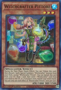 Witchcrafter Pittore [MP20-EN220] Ultra Rare